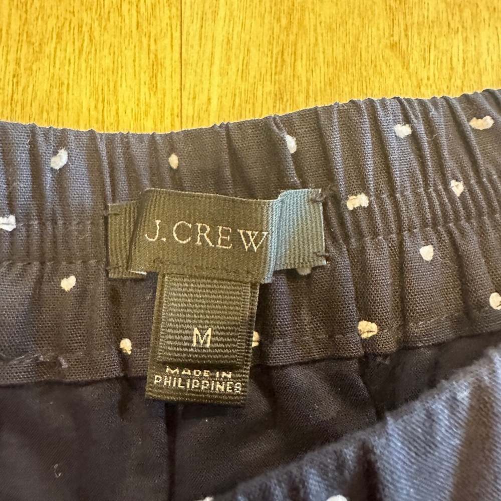 J. Crew Blue and White Pleated Midi Skirt - Picture 3 of 5